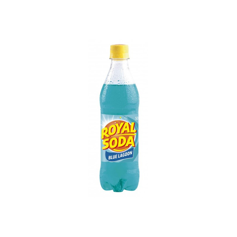 Pack de Royal Soda blue lagoon  (8x50cl)