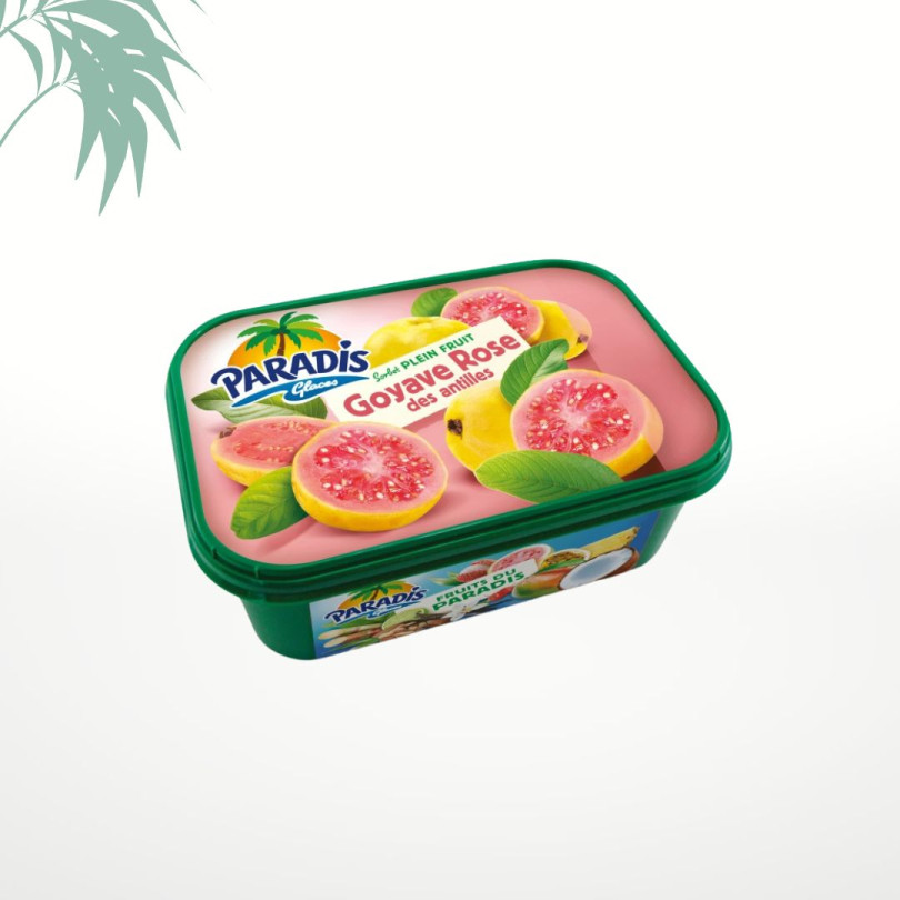 Glace goyaves roses 1L PARADIS