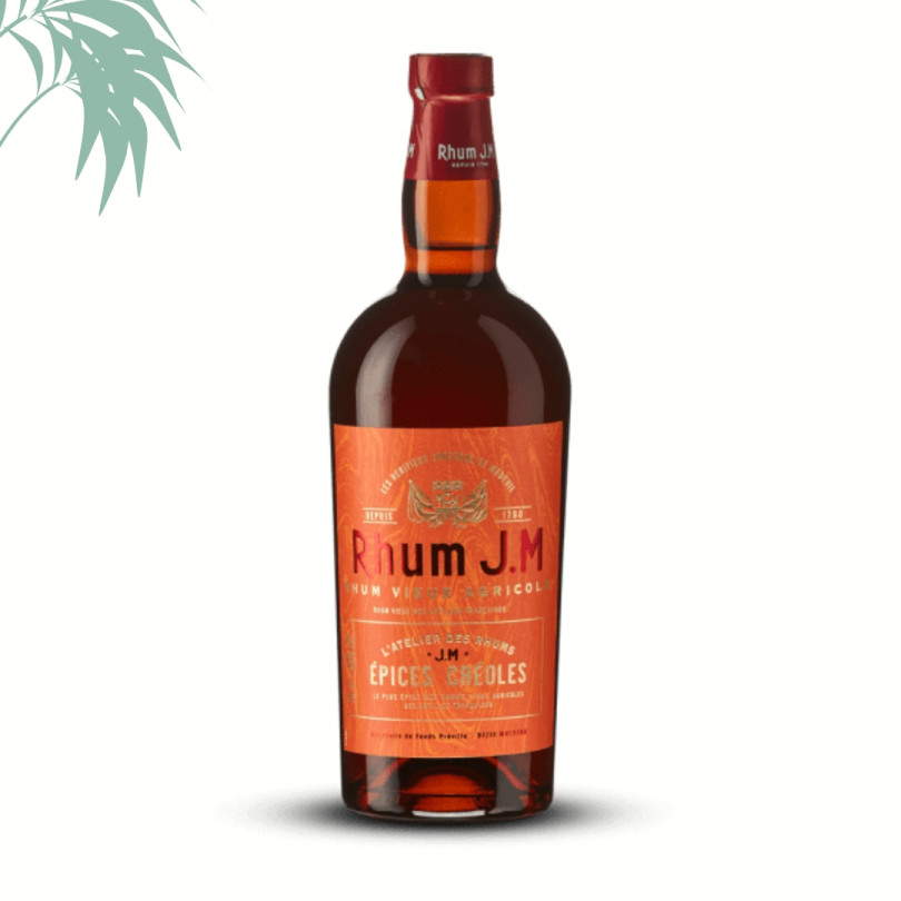 Rhum agricole de Martinique - JM Rhum Épices Créoles 46°