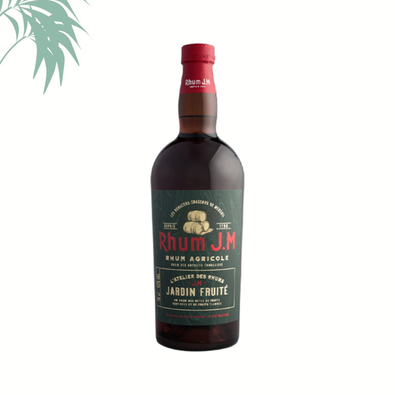 Rhum jm Agricole de Martinique Jardin Fruité