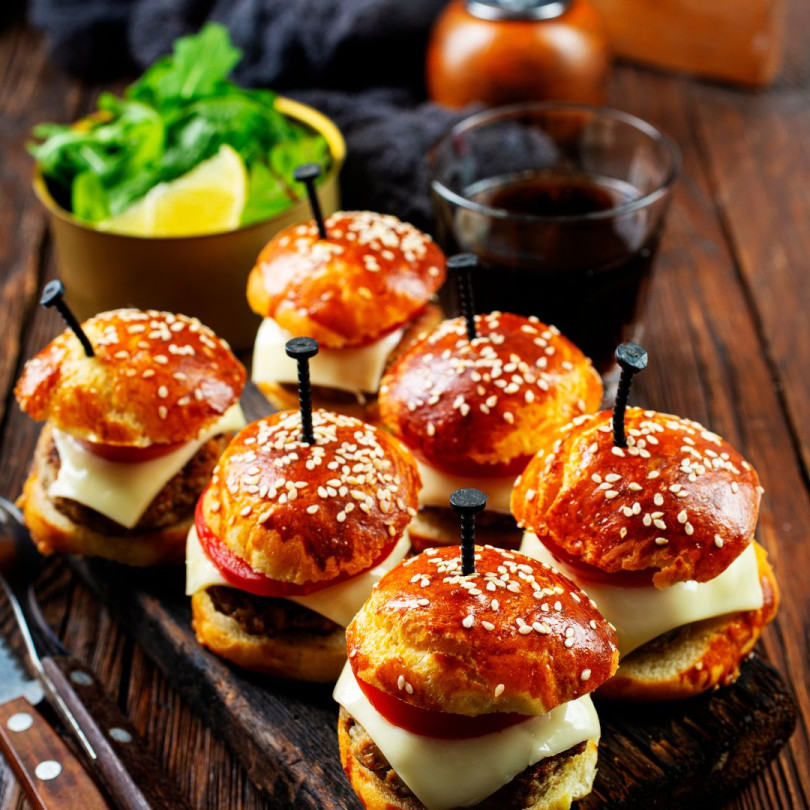 Minis burgers à la créole - Lot de 10