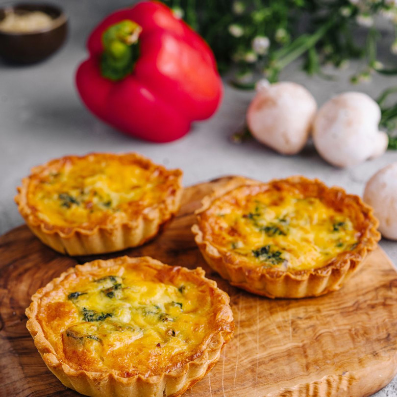 Quiches créoles au thon - Lot de 10